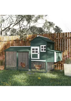 Best reviews of ⭐ PawHut 84" Wooden Chicken Coop Chicken House Poultry Hen Cage with Covered Big Run Nesting Box and Perches Green 🛒 10 Best reviews of ⭐ PawHut 84" Wooden Chicken Coop Chicken House Poultry Hen Cage with Covered Big Run Nesting Box and Perches Green 🛒 -Cheap PawHut Store Belk 1039