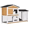 Best reviews of ⭐ PawHut 2 Tier Wood Rabbit Hutch Backyard Bunny Cage Small Animal House with Ramp and Outdoor Run Yellow ✨ 1 Best reviews of ⭐ PawHut 2 Tier Wood Rabbit Hutch Backyard Bunny Cage Small Animal House with Ramp and Outdoor Run Yellow ✨ -Cheap PawHut Store Belk 1106
