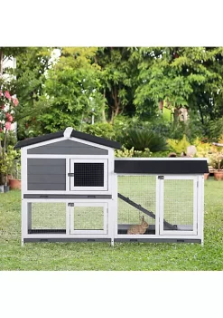 Buy ๐ PawHut 2 Tier Wood Rabbit Hutch Backyard Bunny Cage Small Animal House with Ramp and Outdoor Run Grey ๐ 10 Buy ๐ PawHut 2 Tier Wood Rabbit Hutch Backyard Bunny Cage Small Animal House with Ramp and Outdoor Run Grey ๐ -Cheap PawHut Store Belk 1144