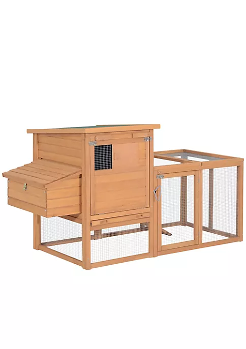 Budget ๐ PawHut 75" Chicken Coop Wooden Chicken House Rabbit Hutch Poultry Hen Cage Pen Backyard with Outdoor Run and Nesting Box ๐ฏ 3 Budget ๐ PawHut 75" Chicken Coop Wooden Chicken House Rabbit Hutch Poultry Hen Cage Pen Backyard with Outdoor Run and Nesting Box ๐ฏ