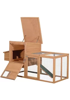 Budget ๐ PawHut 75" Chicken Coop Wooden Chicken House Rabbit Hutch Poultry Hen Cage Pen Backyard with Outdoor Run and Nesting Box ๐ฏ 9 Budget ๐ PawHut 75" Chicken Coop Wooden Chicken House Rabbit Hutch Poultry Hen Cage Pen Backyard with Outdoor Run and Nesting Box ๐ฏ -Cheap PawHut Store Belk 1173