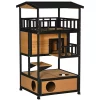 Best deal ๐งจ PawHut Feral Cat House Outdoor Kitten Condo Shelter with Raised Floor Asphalt Roof Escape Door Jumping Platform Natural Wood ๐ 1 Best deal ๐งจ PawHut Feral Cat House Outdoor Kitten Condo Shelter with Raised Floor Asphalt Roof Escape Door Jumping Platform Natural Wood ๐ -Cheap PawHut Store Belk 1176