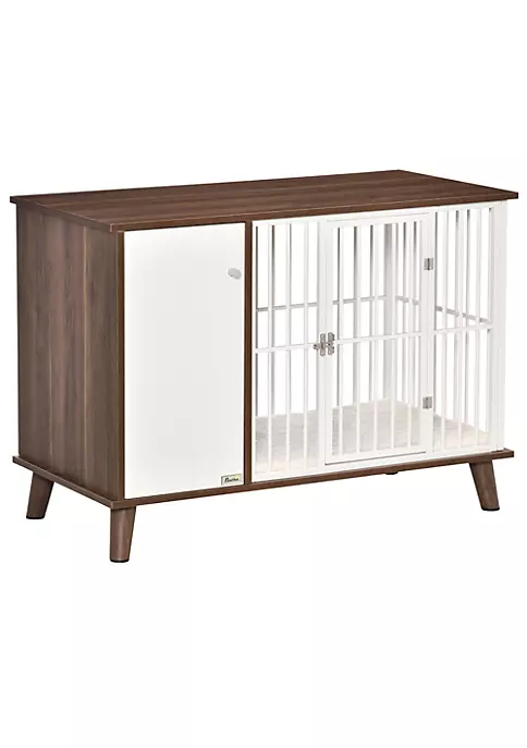 Buy ๐ฅ PawHut Wooden ๐ถ Dog Kennel End Table Furniture with Cushion and Lockable Magnetic Doors Small Size Pet Crate Indoor Puppy Cage Grey ๐ 3 Buy ๐ฅ PawHut Wooden ๐ถ Dog Kennel End Table Furniture with Cushion and Lockable Magnetic Doors Small Size Pet Crate Indoor Puppy Cage Grey ๐