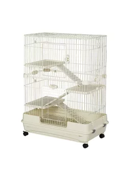 Cheap โจ PawHut 43โL 4 Level Indoor Small Animal Cage Rabbit Hutch Multi Activity Exercise Centre with Universal Wheels Brakes Slide out Tray White ๐ 8 Cheap โจ PawHut 43โL 4 Level Indoor Small Animal Cage Rabbit Hutch Multi Activity Exercise Centre with Universal Wheels Brakes Slide out Tray White ๐ -Cheap PawHut Store Belk 1227