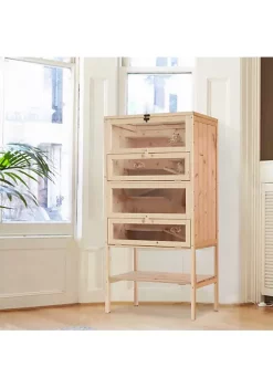 New โญ PawHut 5 Tier Fir Wood Hamster Cage Mouse Rats Small Animals Play House Exercise Activity Center Natural ๐ 9 New โญ PawHut 5 Tier Fir Wood Hamster Cage Mouse Rats Small Animals Play House Exercise Activity Center Natural ๐ -Cheap PawHut Store Belk 1318