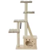 Hot Sale ⭐ PawHut Multi Level Cat Tree Condo Tower with Sisal Covered Scratching Post Activities for Kittens and Soft Cushion Luxury 🌟 -Cheap PawHut Store Belk 1422