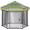 Best Sale ✔️ PawHut 48" x 41" Heavy Duty Outdoor Pet Cage Kennel with Weather Resistant Polyester Roof Locking Door and Metal Frame 😀 -Cheap PawHut Store Belk 1482