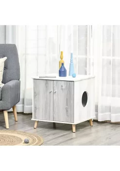 Buy โจ PawHut Wooden Cat Litter Box Enclosure Multipurpose Anti Tracking Pet Kitten House Indoor End Table with Magnetic Doors and Storage Shelves White ๐ 10 Buy โจ PawHut Wooden Cat Litter Box Enclosure Multipurpose Anti Tracking Pet Kitten House Indoor End Table with Magnetic Doors and Storage Shelves White ๐ -Cheap PawHut Store Belk 1520