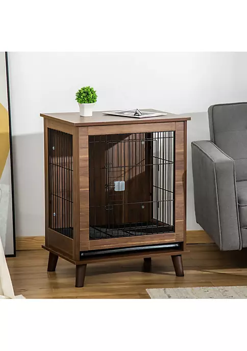 Best deal ๐ PawHut Wooden ๐ถ Dog Kennel End Table Furniture with Lockable Magnetic Doors Small Size Pet Crate Indoor Animal Cage Brown ๐ฅ 6 Best deal ๐ PawHut Wooden ๐ถ Dog Kennel End Table Furniture with Lockable Magnetic Doors Small Size Pet Crate Indoor Animal Cage Brown ๐ฅ - Image 4