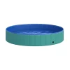 Wholesale 👍 PawHut Foldable 🦮 Dog Pool Pet Bathing Tub Collapsible PVC Cats Swimming Pool Outdoor/Indoor with Nonslip Bottom Green / Blue 12" x 63" 💯 -Cheap PawHut Store Belk 1725