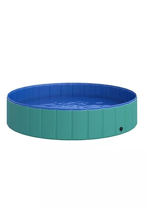 Discount ๐คฉ PawHut Foldable ๐ถ Dog Pool Pet Bathing Tub Collapsible PVC Cats Swimming Pool Outdoor/Indoor with Nonslip Bottom Green / Blue 12" x 56" ๐ 4 Discount ๐คฉ PawHut Foldable ๐ถ Dog Pool Pet Bathing Tub Collapsible PVC Cats Swimming Pool Outdoor/Indoor with Nonslip Bottom Green / Blue 12" x 56" ๐ - Image 2