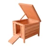 Cheap 🔔 PawHut Small Wooden Rabbit Hutch Guinea Pig House 🦮 Dog Cage with Openable and Waterproof Roof 😉 -Cheap PawHut Store Belk 1765