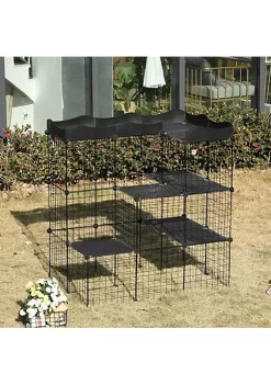 Best Pirce 🛒 PawHut Pet Playpen Small Animal Cage Portable Metal Wire Yard Fence with Door Ramp Platform for Kitten Ferret ❤️ 10 Best Pirce 🛒 PawHut Pet Playpen Small Animal Cage Portable Metal Wire Yard Fence with Door Ramp Platform for Kitten Ferret ❤️ -Cheap PawHut Store Belk 1783