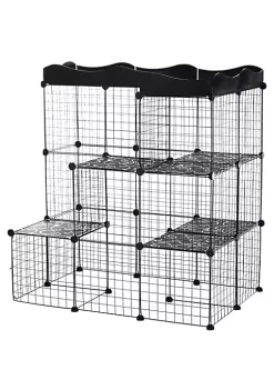Best Pirce 🛒 PawHut Pet Playpen Small Animal Cage Portable Metal Wire Yard Fence with Door Ramp Platform for Kitten Ferret ❤️ 11 Best Pirce 🛒 PawHut Pet Playpen Small Animal Cage Portable Metal Wire Yard Fence with Door Ramp Platform for Kitten Ferret ❤️ -Cheap PawHut Store Belk 1784