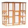 Best Sale ๐ PawHut Large Wooden Outdoor Catio Enclosure Cat Patio with 6 Balanced Platforms and Asphalt Roof 71" x 38" x 71" Orange ๐ฅฐ 1 Best Sale ๐ PawHut Large Wooden Outdoor Catio Enclosure Cat Patio with 6 Balanced Platforms and Asphalt Roof 71" x 38" x 71" Orange ๐ฅฐ -Cheap PawHut Store Belk 202