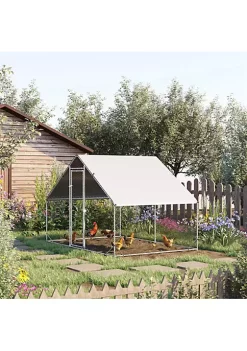 Cheap ๐ฅ PawHut Galvanized Metal Chicken Coop Cage Walk In Poultry Playpen with Cover and Lockable Door for Outdoor Backyard 10' x 6' x 6' Silver ๐ 9 Cheap ๐ฅ PawHut Galvanized Metal Chicken Coop Cage Walk In Poultry Playpen with Cover and Lockable Door for Outdoor Backyard 10' x 6' x 6' Silver ๐ -Cheap PawHut Store Belk 214