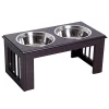 Outlet ๐งจ PawHut Durable Wooden ๐ถ Dog Feeding Station with 2 Included ๐ถ Dog Food Bowls and a Non Slip Base 23" Espresso ๐ 1 Outlet ๐งจ PawHut Durable Wooden ๐ถ Dog Feeding Station with 2 Included ๐ถ Dog Food Bowls and a Non Slip Base 23" Espresso ๐ -Cheap PawHut Store Belk 237