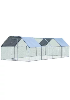 Brand new ๐ฏ PawHut 24' Chicken Coop Galvanized Metal Hen House Large Rabbit Hutch Poultry Cage Pen Backyard with Cover Walk In Pen Run ๐ 11 Brand new ๐ฏ PawHut 24' Chicken Coop Galvanized Metal Hen House Large Rabbit Hutch Poultry Cage Pen Backyard with Cover Walk In Pen Run ๐ -Cheap PawHut Store Belk 301