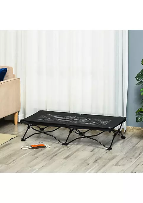 Best deal ๐ PawHut 46" Elevated ๐ถ Dog Bed with Canopy Raised ๐ถ Dog Bed with Removable Shade Cover Ventilated Cooling Pet Bed for Medium and Large ๐ถ Dogs Black ๐ 6 Best deal ๐ PawHut 46" Elevated ๐ถ Dog Bed with Canopy Raised ๐ถ Dog Bed with Removable Shade Cover Ventilated Cooling Pet Bed for Medium and Large ๐ถ Dogs Black ๐ - Image 4