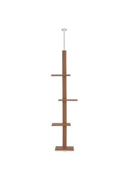 Wholesale 🔥 PawHut 4 level Platform Cat Tree with Sisal Covered Scratching Posts Natural Cat Tree Activity Center for kittens Cat tower furniture Brown 🤩 9 Wholesale 🔥 PawHut 4 level Platform Cat Tree with Sisal Covered Scratching Posts Natural Cat Tree Activity Center for kittens Cat tower furniture Brown 🤩 -Cheap PawHut Store Belk 42