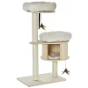 Best reviews of 😍 PawHut 3 Level Cat Tree with Sisal Scratching Posts Fun Cat Badminton Toy for Playing Soft Cushions and Play Areas 😉 -Cheap PawHut Store Belk 442