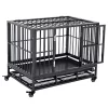 Best Pirce โจ PawHut Heavy Duty ๐ Dog Cage Kennel Crate Pet Playpen w/ Pull Out Tray Wheels for Medium Small ๐ Dogs Grey โ 2 Best Pirce โจ PawHut Heavy Duty ๐ Dog Cage Kennel Crate Pet Playpen w/ Pull Out Tray Wheels for Medium Small ๐ Dogs Grey โ -Cheap PawHut Store Belk 517