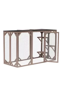Top 10 ๐คฉ PawHut Cat Cage Indoor Outdoor Wooden Enclosure Pet House Small Animal Cage Hutch Suitable for Rabbit ๐ Dogs Kitten Crate Kennel with Waterproof Roof Multi Level Platforms Lock Brown ๐ 9 Top 10 ๐คฉ PawHut Cat Cage Indoor Outdoor Wooden Enclosure Pet House Small Animal Cage Hutch Suitable for Rabbit ๐ Dogs Kitten Crate Kennel with Waterproof Roof Multi Level Platforms Lock Brown ๐ -Cheap PawHut Store Belk 634