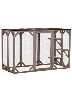 Top 10 ๐คฉ PawHut Cat Cage Indoor Outdoor Wooden Enclosure Pet House Small Animal Cage Hutch Suitable for Rabbit ๐ Dogs Kitten Crate Kennel with Waterproof Roof Multi Level Platforms Lock Brown ๐ 11 Top 10 ๐คฉ PawHut Cat Cage Indoor Outdoor Wooden Enclosure Pet House Small Animal Cage Hutch Suitable for Rabbit ๐ Dogs Kitten Crate Kennel with Waterproof Roof Multi Level Platforms Lock Brown ๐ -Cheap PawHut Store Belk 636