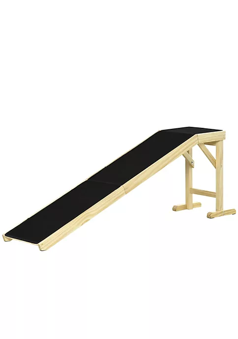 Cheapest π PawHut Pet Ramp πΆ Dog Bed Ramp for πΆ Dogs with Non Slip Carpet and Top Platform 74" x 16" x 25" Natural 𧨠4 Cheapest π PawHut Pet Ramp πΆ Dog Bed Ramp for πΆ Dogs with Non Slip Carpet and Top Platform 74" x 16" x 25" Natural 𧨠- Image 2