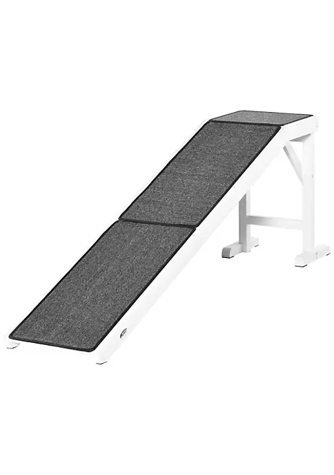 Brand new ๐ PawHut Pet Ramp ๐ถ Dog Bed Ramp for ๐ถ Dogs with Non Slip Carpet and Top Platform 74" x 16" x 25" White ๐ 4 Brand new ๐ PawHut Pet Ramp ๐ถ Dog Bed Ramp for ๐ถ Dogs with Non Slip Carpet and Top Platform 74" x 16" x 25" White ๐ - Image 2