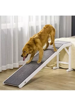 Brand new ๐ PawHut Pet Ramp ๐ถ Dog Bed Ramp for ๐ถ Dogs with Non Slip Carpet and Top Platform 74" x 16" x 25" White ๐ 9 Brand new ๐ PawHut Pet Ramp ๐ถ Dog Bed Ramp for ๐ถ Dogs with Non Slip Carpet and Top Platform 74" x 16" x 25" White ๐ -Cheap PawHut Store Belk 719