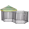 New ⌛ PawHut 🐶 Dog Playpen with Door and Removable Cover for Small and Most Medium Sized 🐶 Dogs Indoor and Outdoor Use 47" H 🥰 -Cheap PawHut Store Belk 732