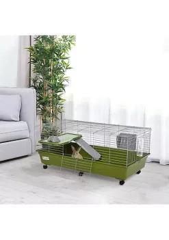 Outlet ๐ PawHut 47" Small Animal Cage Chinchilla Guinea Pig Hutch Pet House with Platform Ramp Food Dish Wheels and Water Bottle ๐ 10 Outlet ๐ PawHut 47" Small Animal Cage Chinchilla Guinea Pig Hutch Pet House with Platform Ramp Food Dish Wheels and Water Bottle ๐ -Cheap PawHut Store Belk 780
