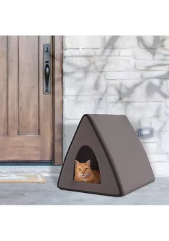 Best Pirce ✔️ PawHut Heated Cat House A Frame Pet Shelter with Zippered Water resistant Roof for Indoor and Outdoor ✨ 10 Best Pirce ✔️ PawHut Heated Cat House A Frame Pet Shelter with Zippered Water resistant Roof for Indoor and Outdoor ✨ -Cheap PawHut Store Belk 929